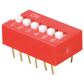 stock lot NT 06 Dip switch, vertical, 6-pin