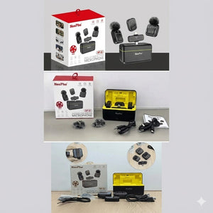 Neepho Np-61 Wireless Microphone 5-in-1 Lavalier Mic