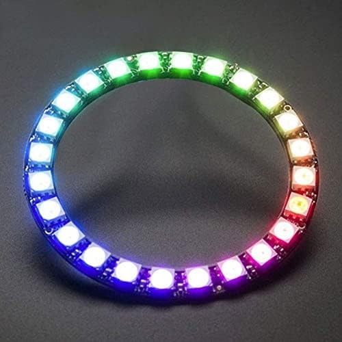 Neopixel Ring 24bit Ws2812 5050 Rgb Led - Full Color Programmable Light