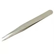 3 Pcs Stainless Steel Electronic Tweezers Set