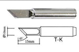 New Soldering Tip 900m T-k Shape k 5mm Aoyue Pt Zhaoxin Wep Repro Hakko