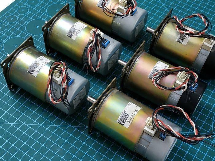 Nisca Servo Dc Motor With Encoder Nf5475e Dc 24v To 38v And 3500 To 5000rpm