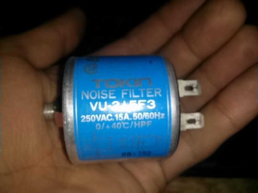 Used Noise Filter EMI Filter Anti-Interference Noise Signal Filtration Single Phase Mains Filter 125V 250V