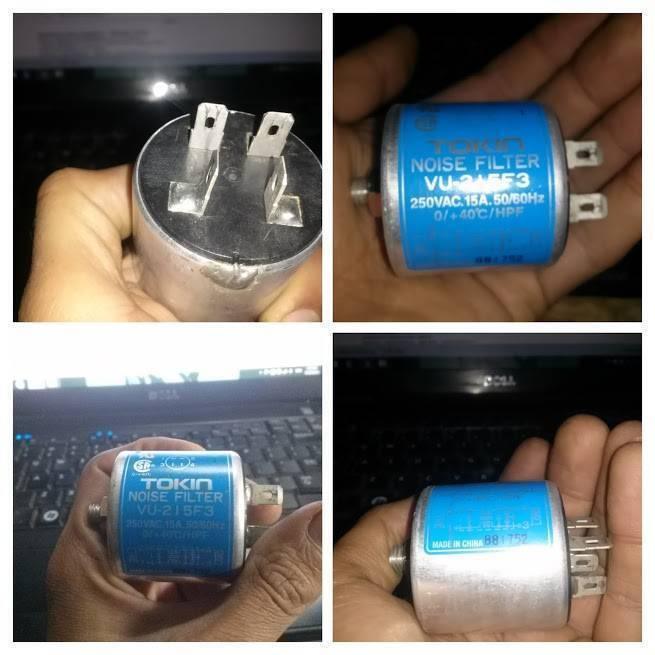 Used Noise Filter EMI Filter Anti-Interference Noise Signal Filtration Single Phase Mains Filter 125V 250V