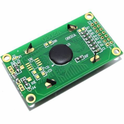 0802 Lcd Module 8 x 2 Character Display 3.3v / 5v Led Lcd Backlight For Arduino Diy Kit