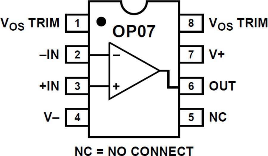 Op07 Operational Amplifier