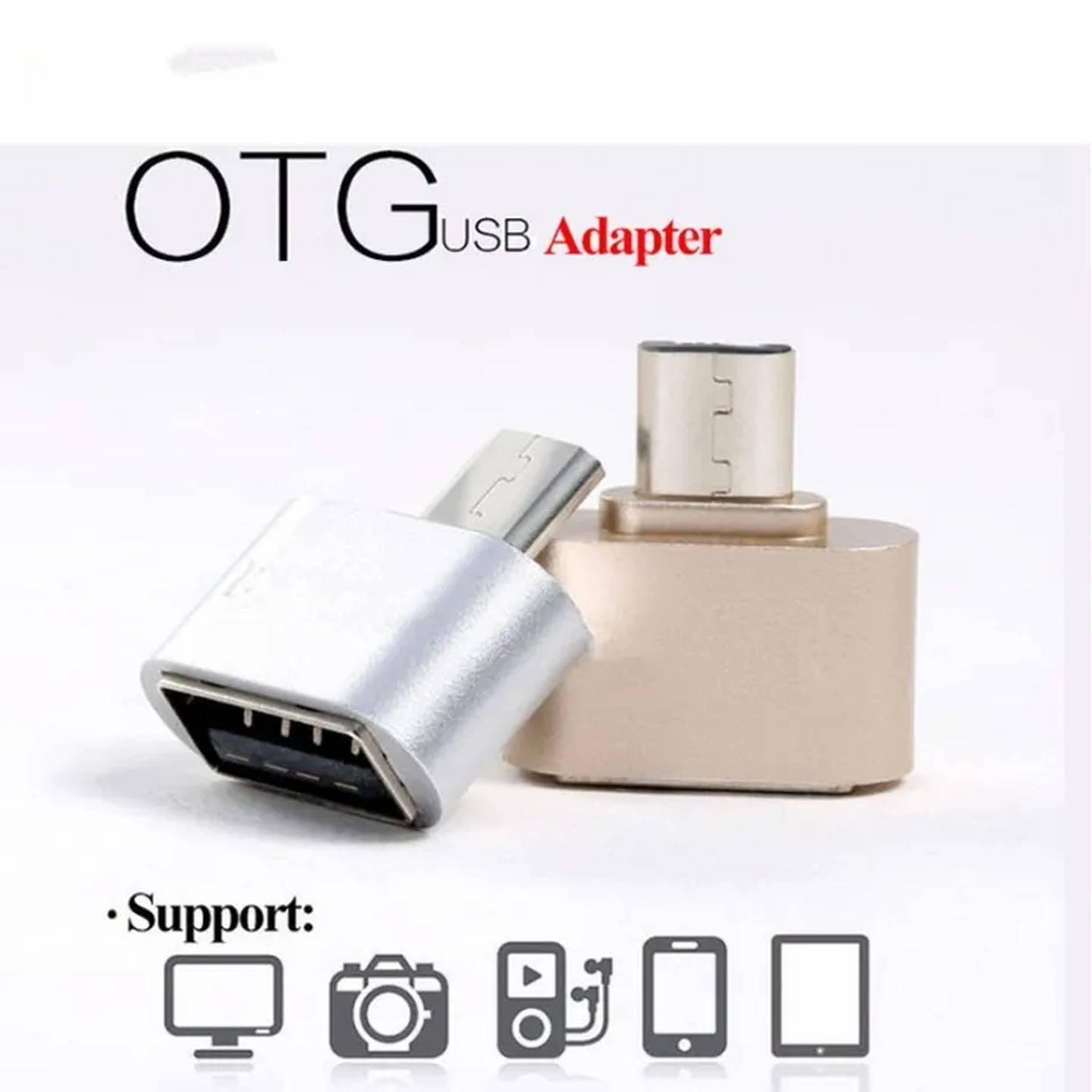 Otg Connector For Connects Your Smartphone With a Usb, Keyboard , Mouse , Data Usb