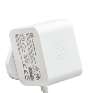 Raspberry Pi 5: Official 27W 5.1V 5A USB-C Power Supply