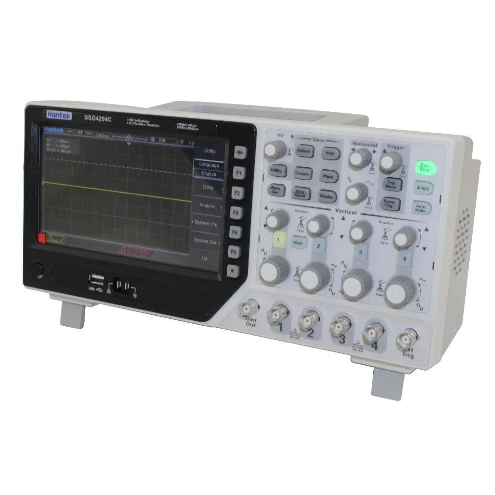 On Demand HANTEK DSO4204C Digital Oscilloscope And Function Generator