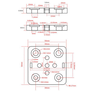 Openbuilds Special Slide Plate For Aluminum Profiles