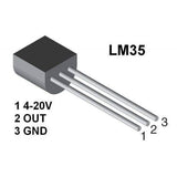 Original Lm35 Temperature Sensor
