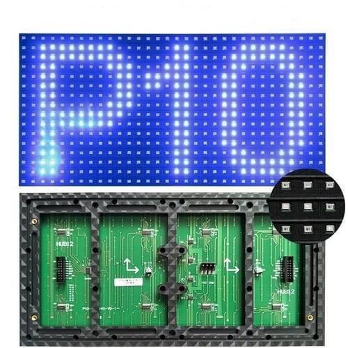 P10 Blue Smd Led Display Panel Semi Outdoor Led Module