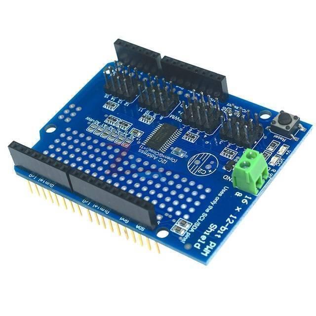 Pca9685 12 Bit 16 Channel Servo Shield