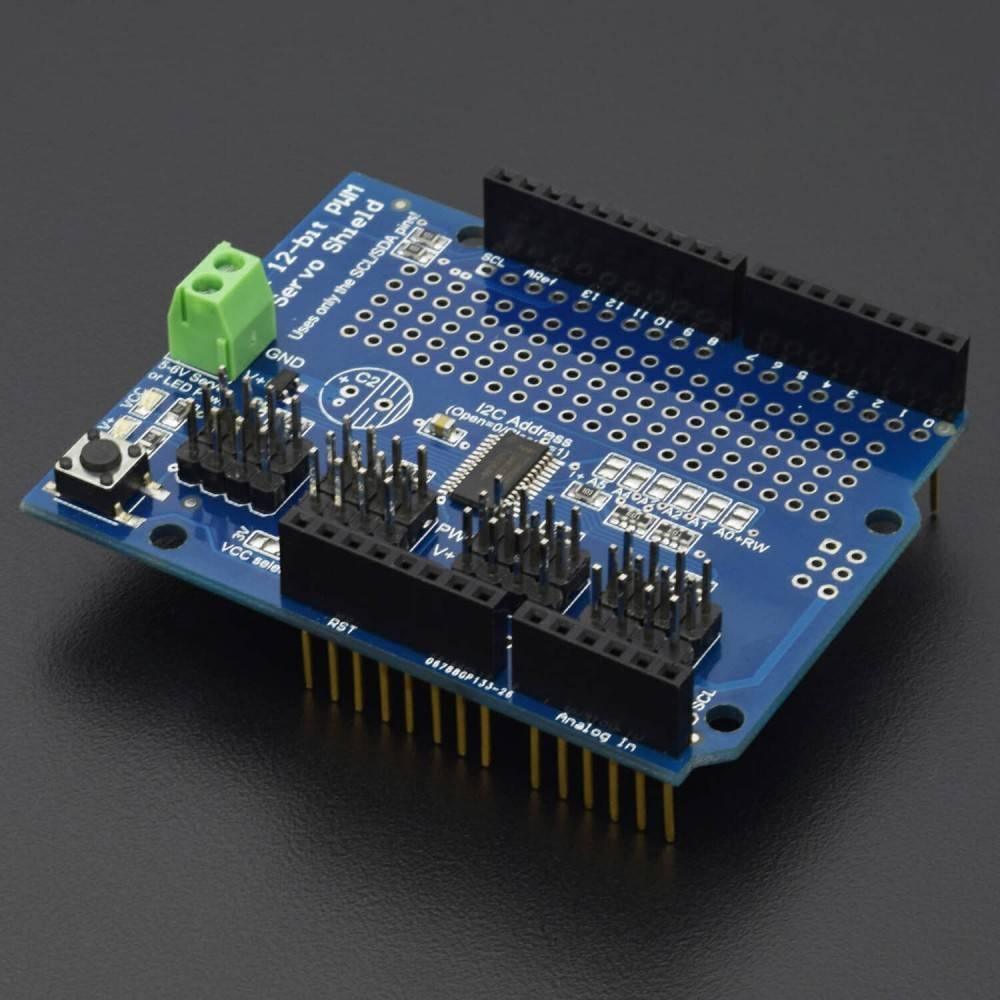 Pca9685 12 Bit 16 Channel Servo Shield