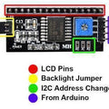 PCF8574 IIC I2c Serial Interface Adapter Module IIC I2C LCD Module