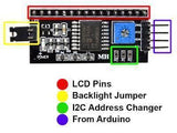 PCF8574 IIC I2c Serial Interface Adapter Module IIC I2C LCD Module