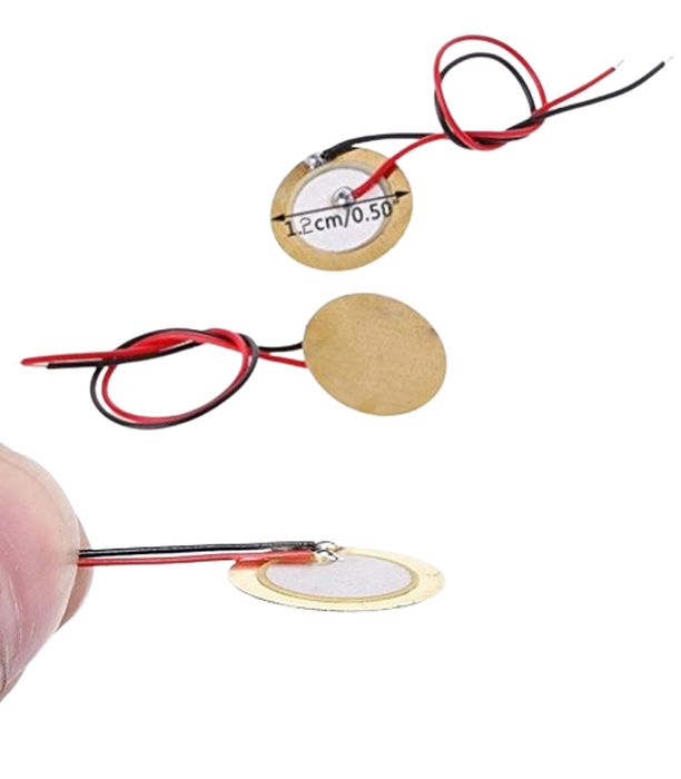 12mm Piezoelectric Ceramic Buzzer beep Wafer Plate sound