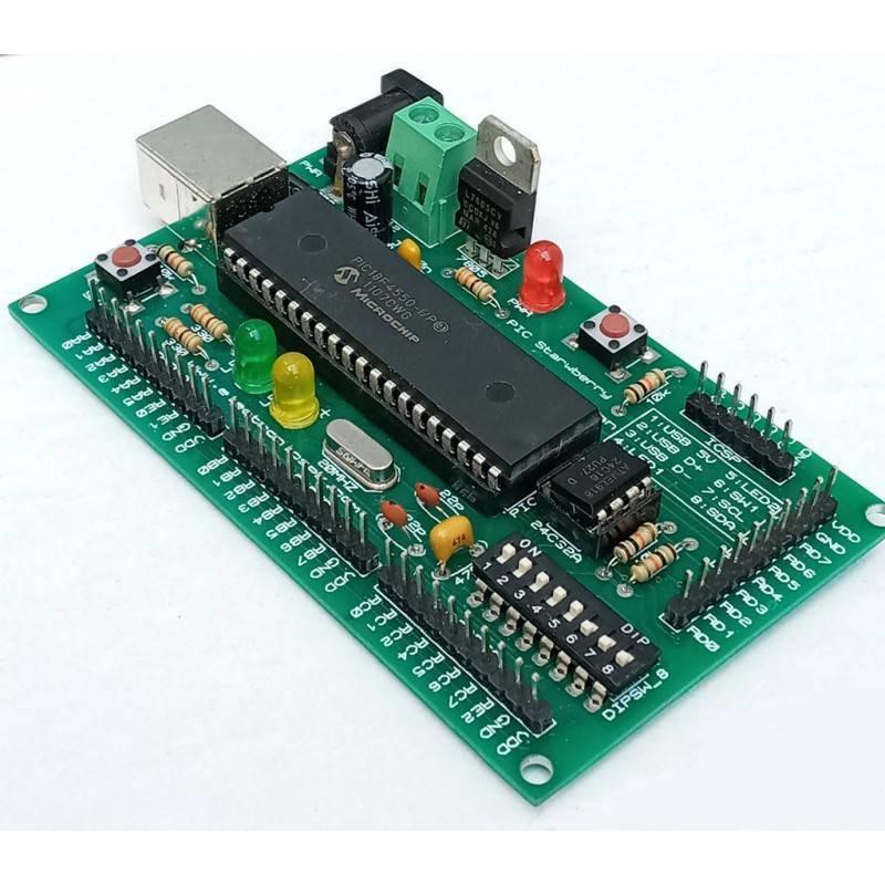 PIC Strawberry Microcontroller Development Board