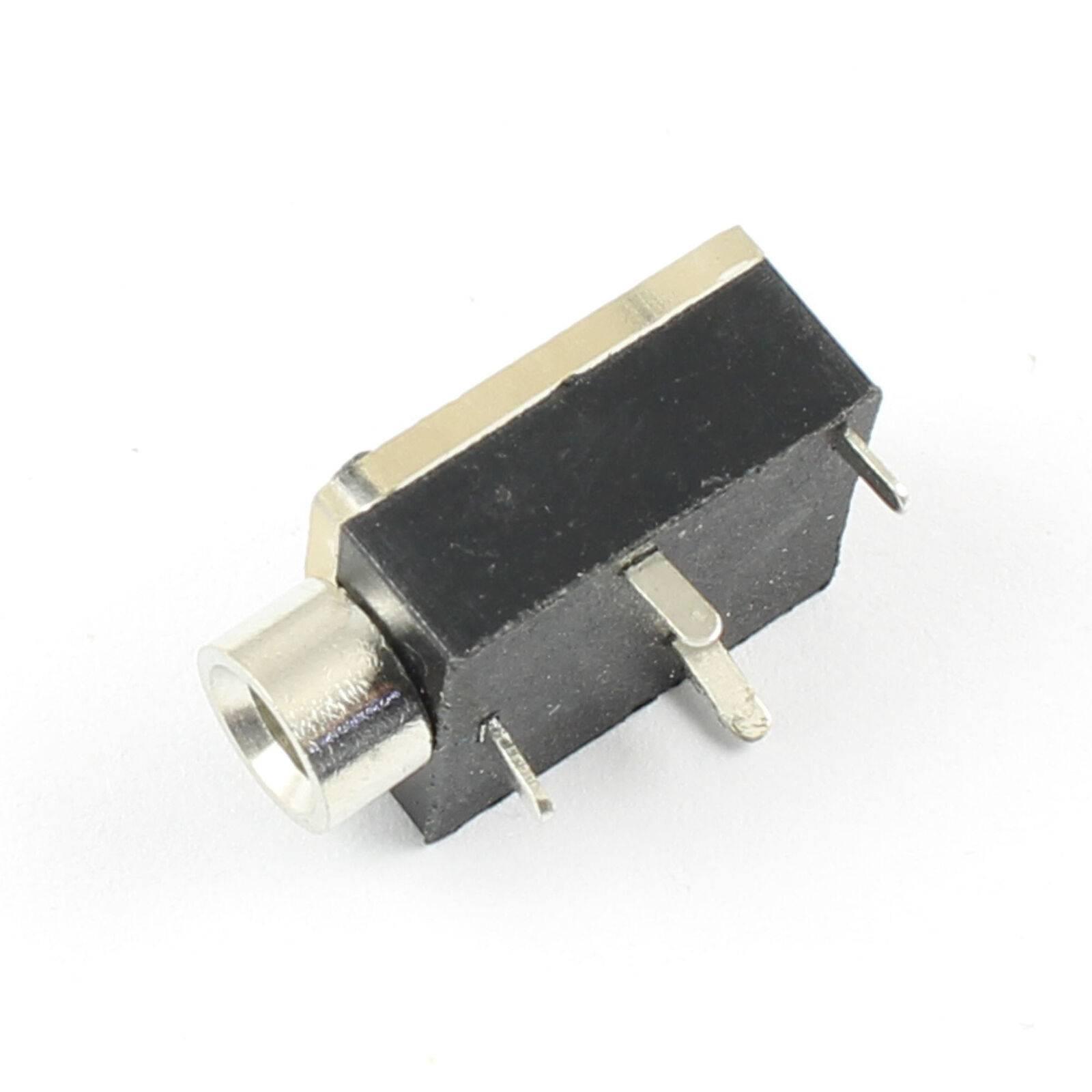 Pj-324 Pcb Mount Female Audio Connector Dip Stereo Headphone Jack