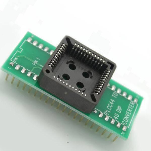 Plcc44 To Dip40 Programmer Adapter Socket