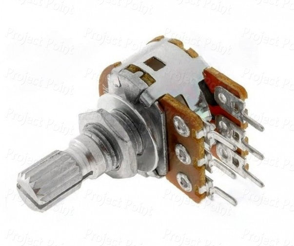10k Dual Stereo Volume Type Variable Resistor Potentiometer