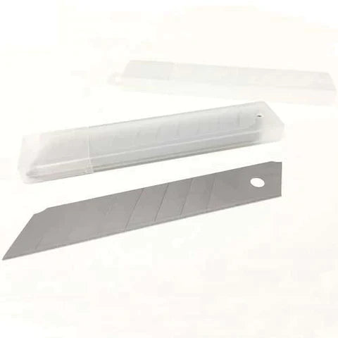 Paper Cutter Knife Blade in Plastic Tube Packing 10 PCS
