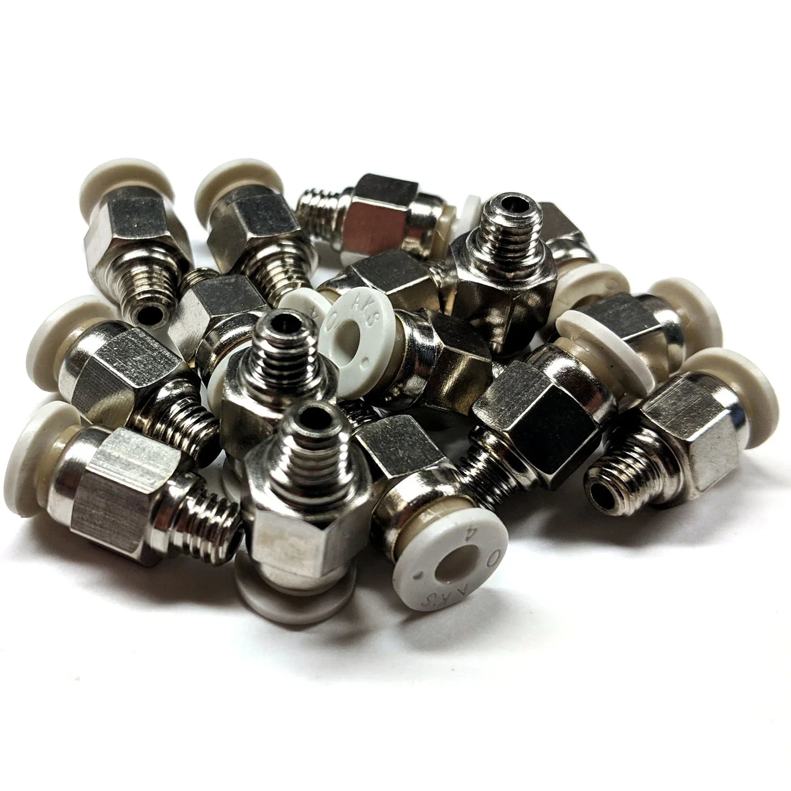 Pc4 M6 Coupler Straight Pneumatic Push In 3d Printer Hotend Connection