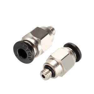 Pc4 M6 Coupler Straight Pneumatic Push In 3d Printer Hotend Connection