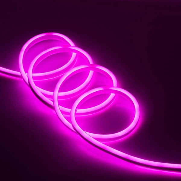 Pink Neon Light 12v 1 Meter