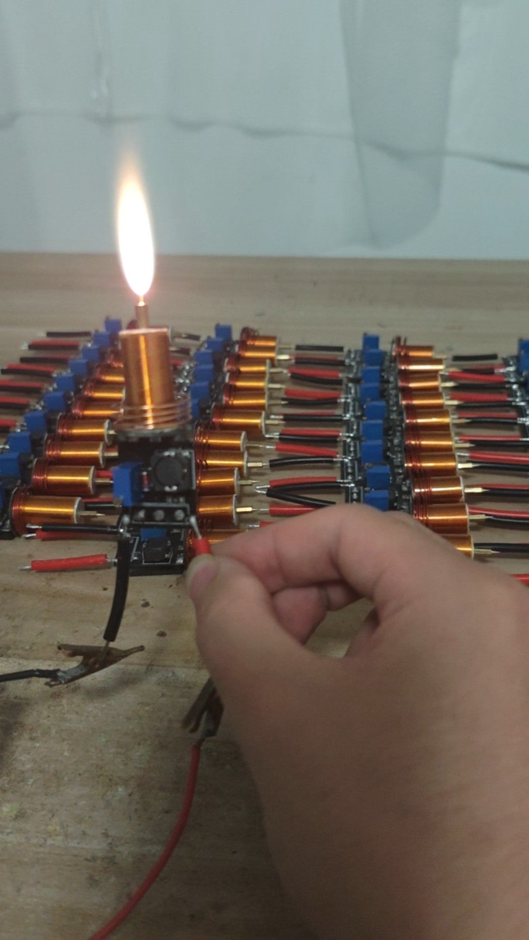 Plasma Arc Fire Head High-Frequency Electric Flame 15–24V Plasma Ignition Module-digilog.pk