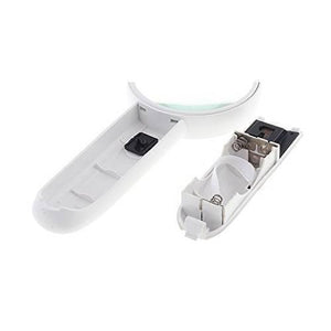 Portable 65mm 4x Handheld Magnifier With High-quality Magnifying Glass Led Lights Mg6b-4