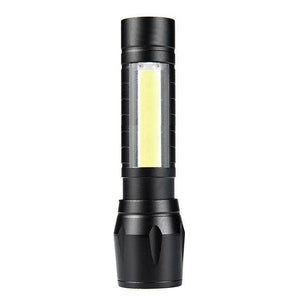 Portable Mini Telescopic Zoom Xpe Cob Led Main Light White Light