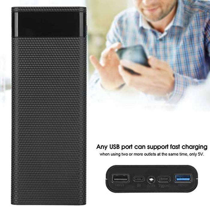 Quick Charging Qc 3.0 Fast Charging Diy Power Bank 8x18650 Portable Usb Port Power Bank