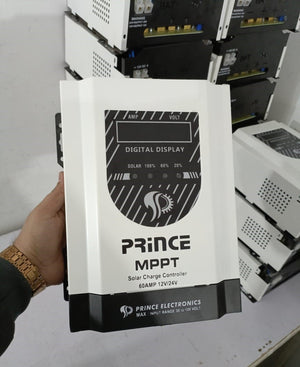 Prince 60A MPPT Solar Charge Controller With Wapda Option