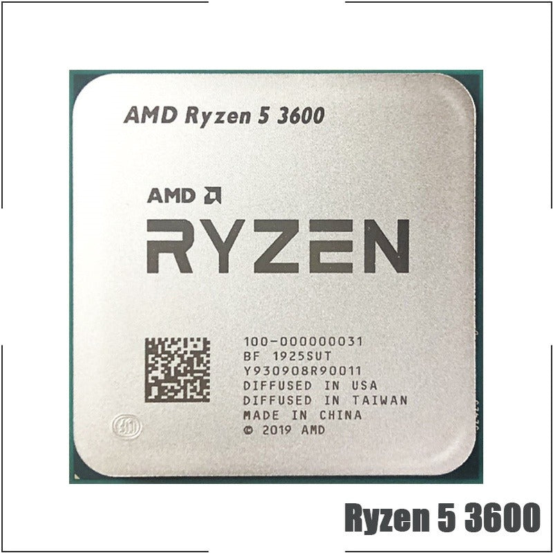 On-Demand AMD Ryzen R5 3600 Processor | 6-Core 12-Thread CPU for Gaming And Work