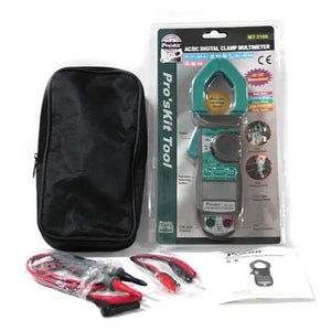 ProsKit MT-3109 AC True RMS DC Current Digital Clamp Meter Multimeter Current Frequency Capacitance Test Meter Electrician Hand Tools