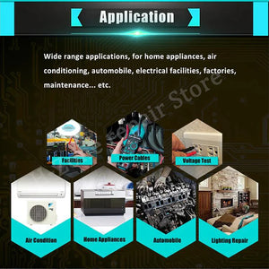 Proskit MT-3209 3-5/6 AC/DC Digital Clamp Meter, LED Lighting, LCD Digital Display, Sound and Light Buzzer, Electric Maintenance