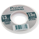 Proskit Desoldering Wire For Width 1.5mm 8pk031c 1.5m Solder Wick