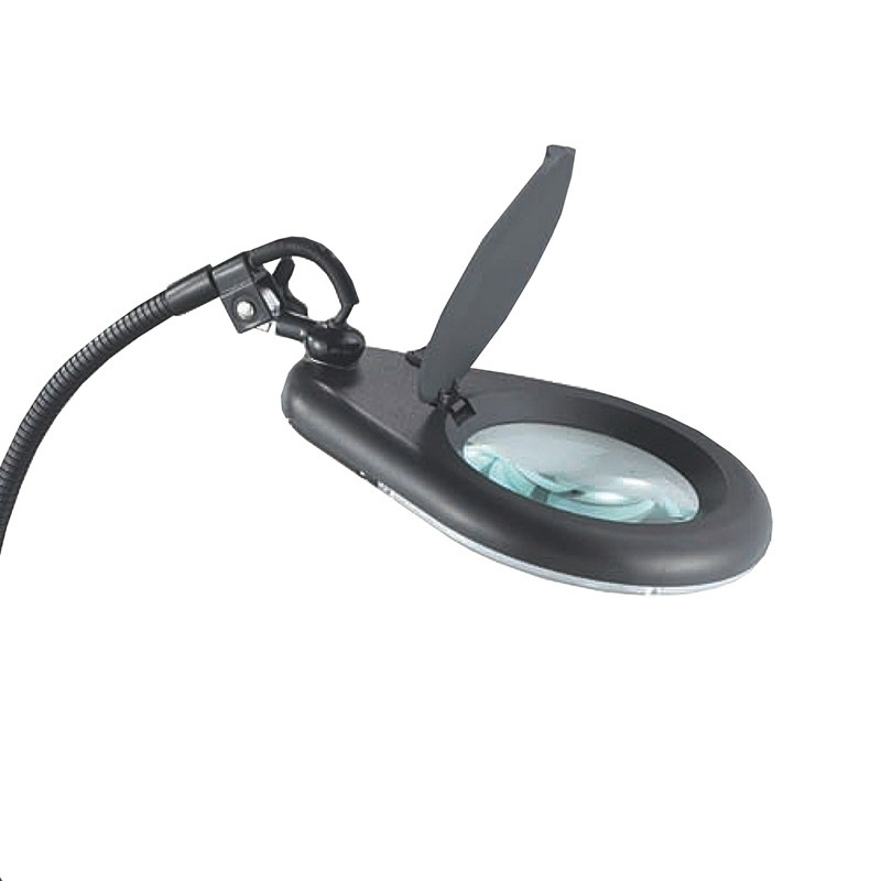 Proskit MA-1225 360° Magnifying Glass Desk Lamp Tool Repair Welding Reading 22W T5 Round Fluorescent Lamp Without Shadow