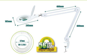 Proskit MA 1209 Clip-on 5D Magnifying Glass LED Light - Perfect for Tool Repair and Detailed Work
