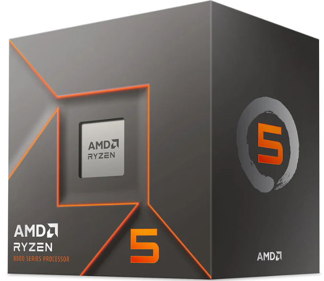 On Demand AMD Ryzen R5 8400F Processor 6 cores and 12 threads