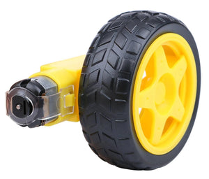 Rc Car Tt Gear Motor Dc 3v-6v Robot Smart Robot Car Tyre Wheel Gear Motor Set Dc 3-6v