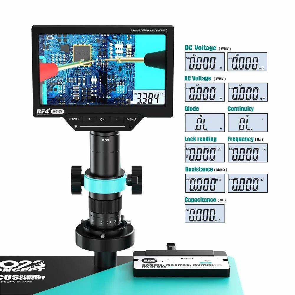 RF4 RF50M Digital Video Microscope | High-Precision Microscope