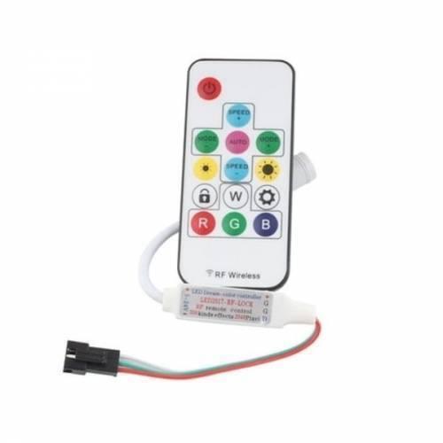 Rgb Led Pixel Strip Lights Wireless Remote Controller For Ws2811 Sk6812 Ws2812b 6803 1903