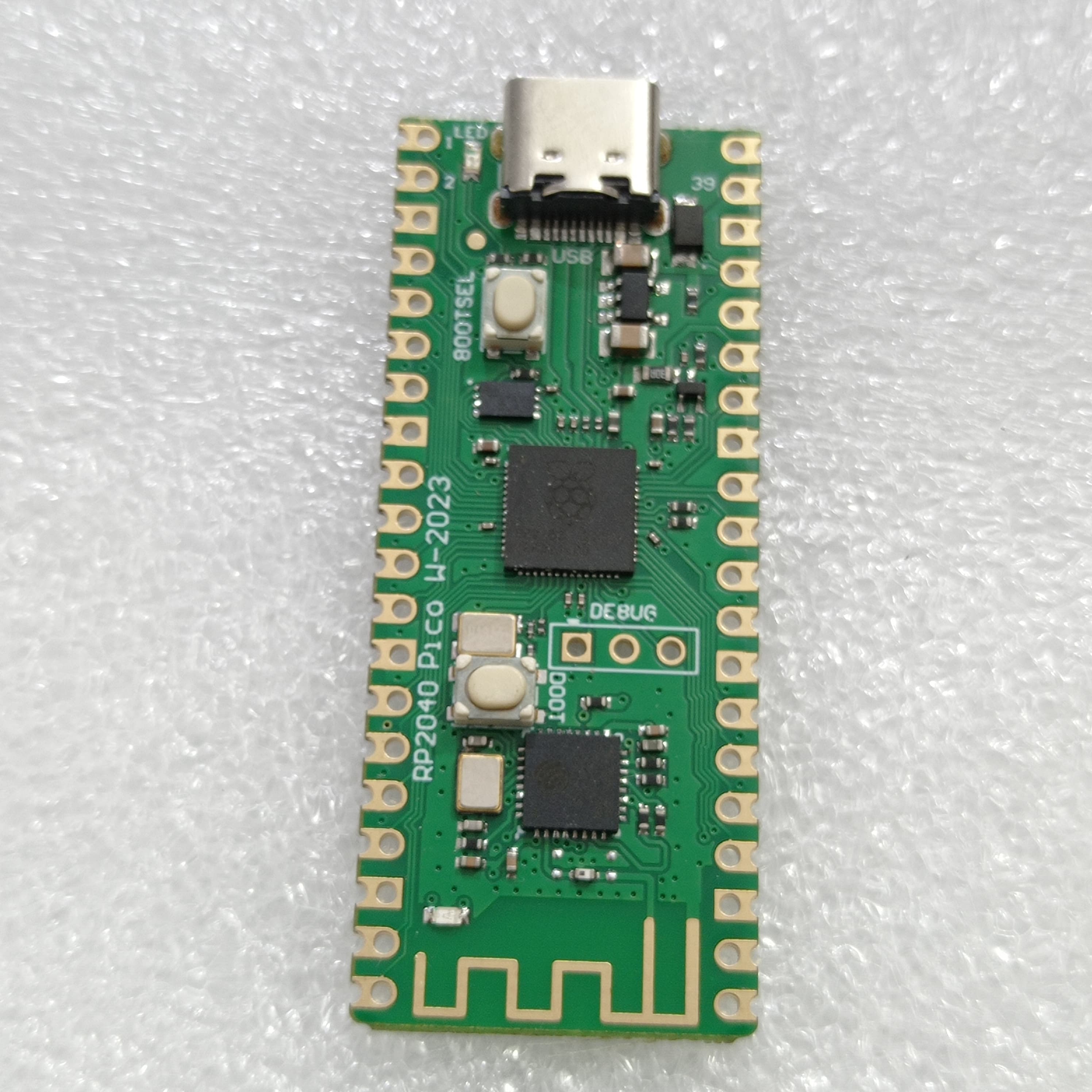 RP2040 Raspberry Pi Pico W Board with 2.4G WiFi Micro Dual-Core 264KB ARM Microcomputers High-Performance Cortex-M0 Processor