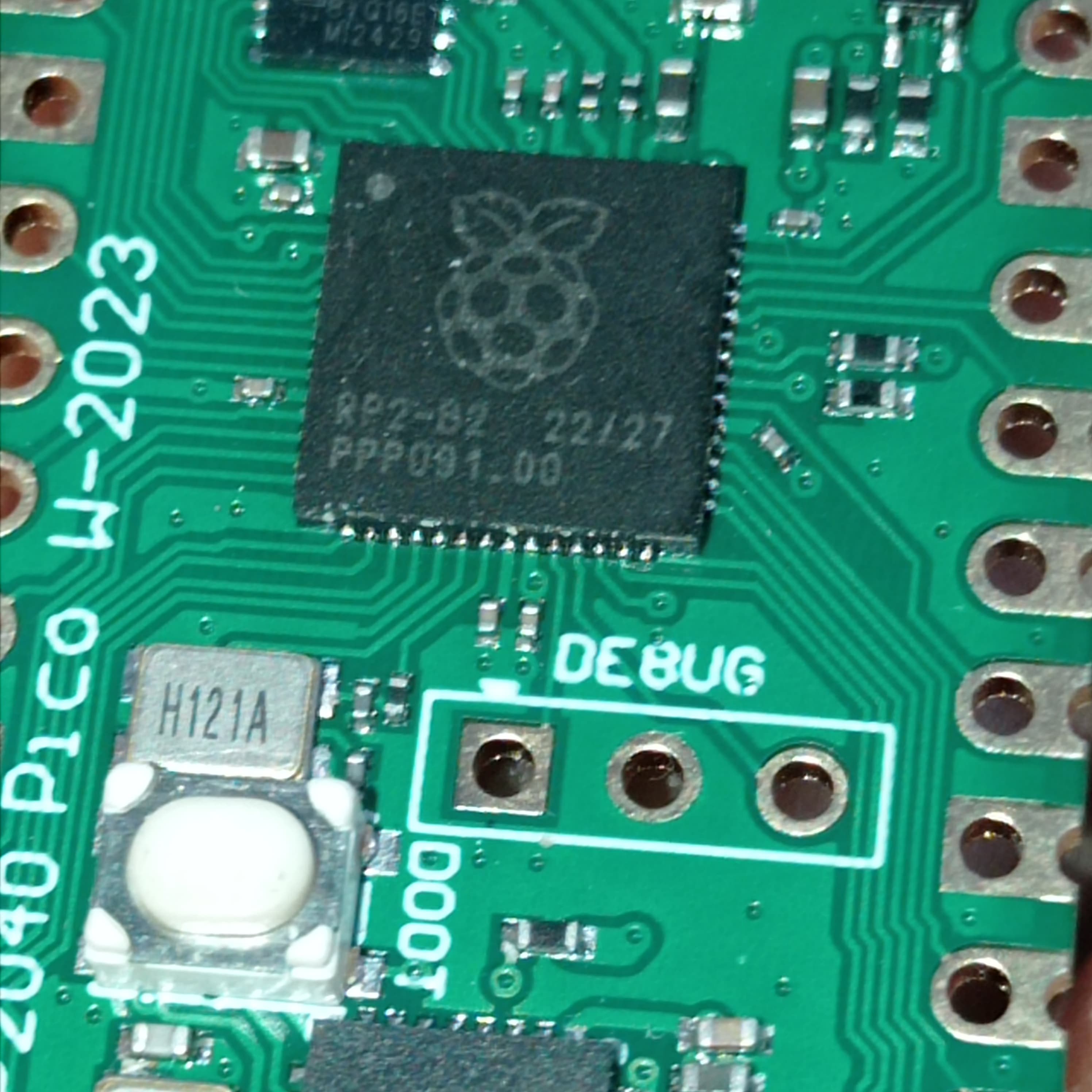 RP2040 Raspberry Pi Pico W Board with 2.4G WiFi Micro Dual-Core 264KB ARM Microcomputers High-Performance Cortex-M0 Processor