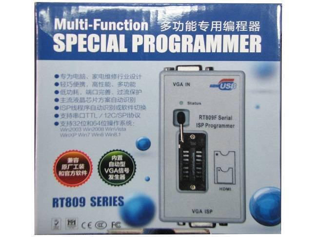 Bios Rt809f Serial Isp Programmer Rt809 With 3 Adapters