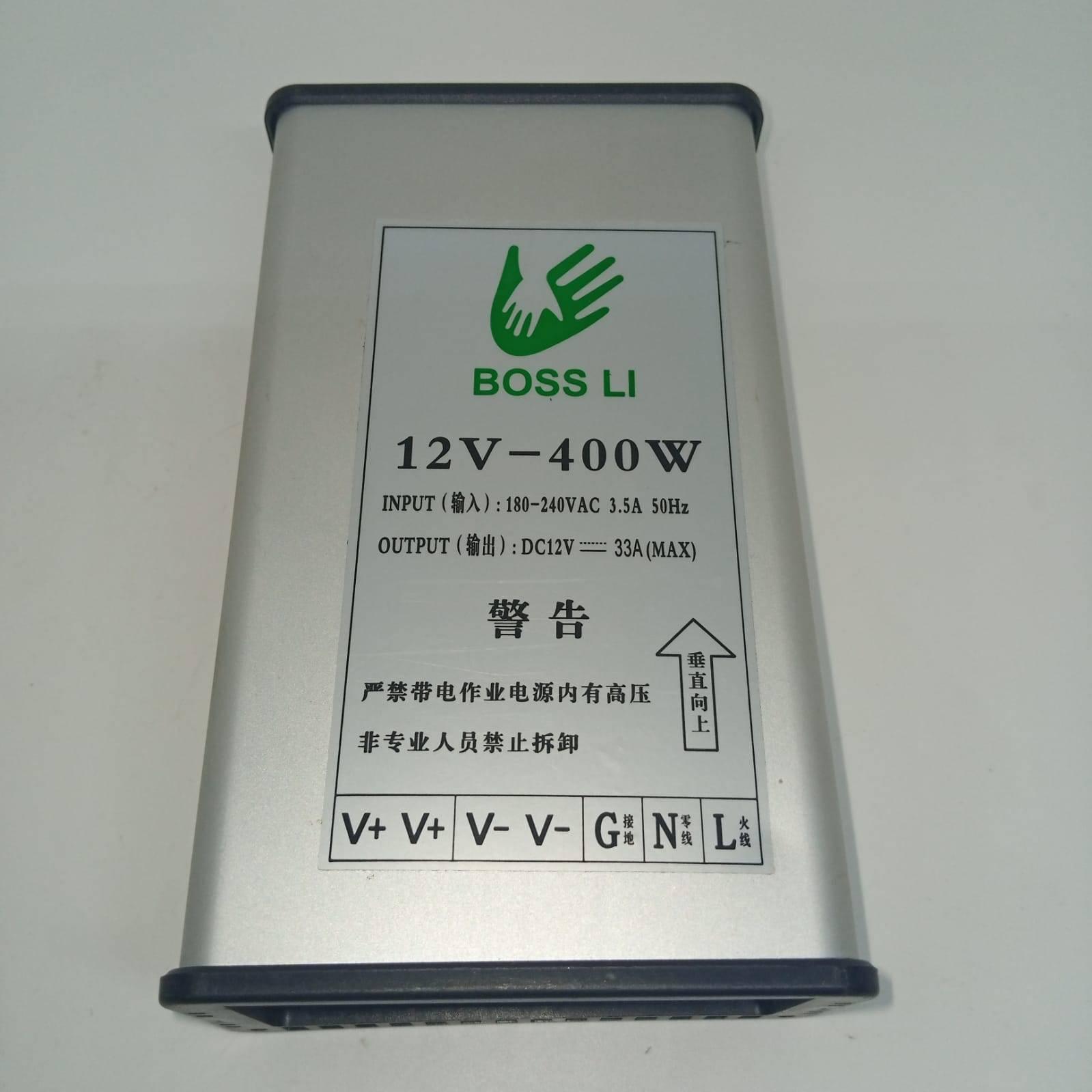 Rainproof 400w 12v 33a Switching Power Supply Driver