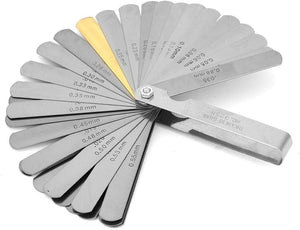 Rangefinder Feeler Gauge 0.04–0.88mm 32 Blades | Metric Valve Thickness Gauge