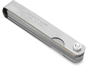 Rangefinder Feeler Gauge 0.04–0.88mm 32 Blades | Metric Valve Thickness Gauge